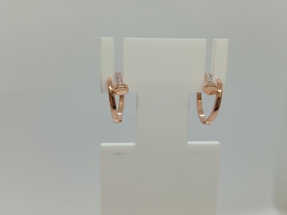 СЕРЬГИ С КАМНЯМИ (Au 585)