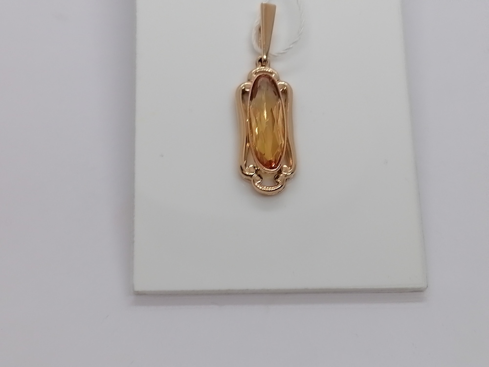 ПОДВЕСКА С КАМНЕМ (Au 583)