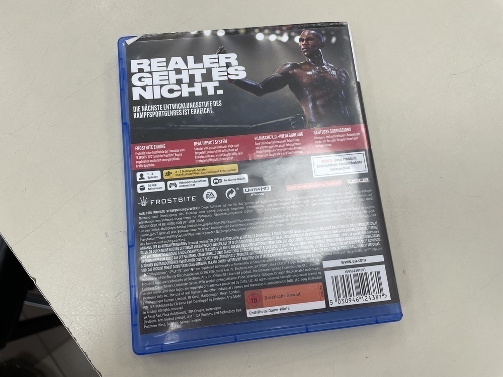 Игра Playstation 5 UFC5