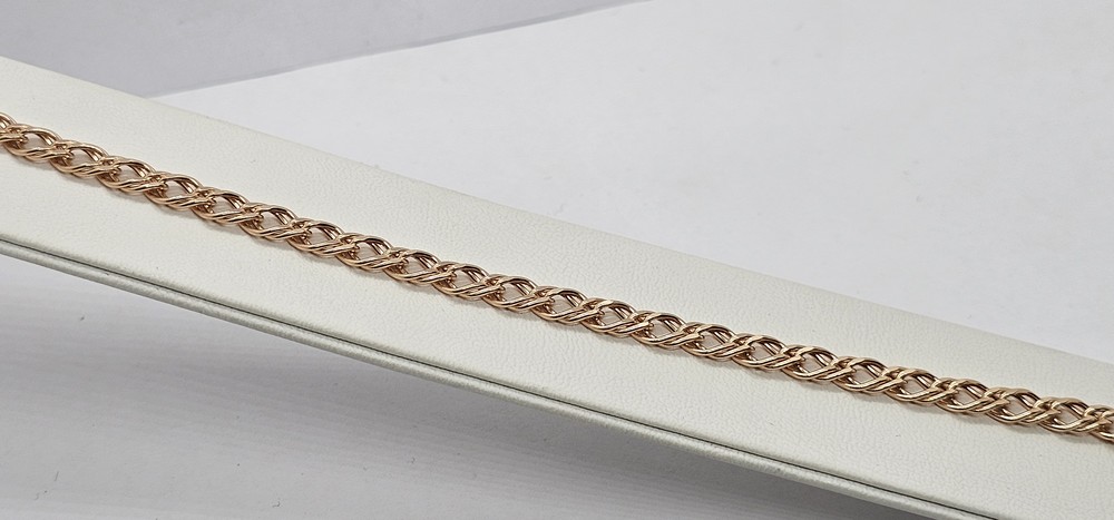 НБ 12-076ПГ БРАСЛЕТ ПУСТОТЕЛЫЙ (Au 585)