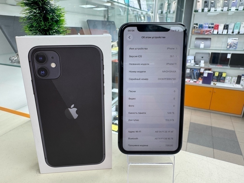 Смартфон Apple iPhone 11 128Gb