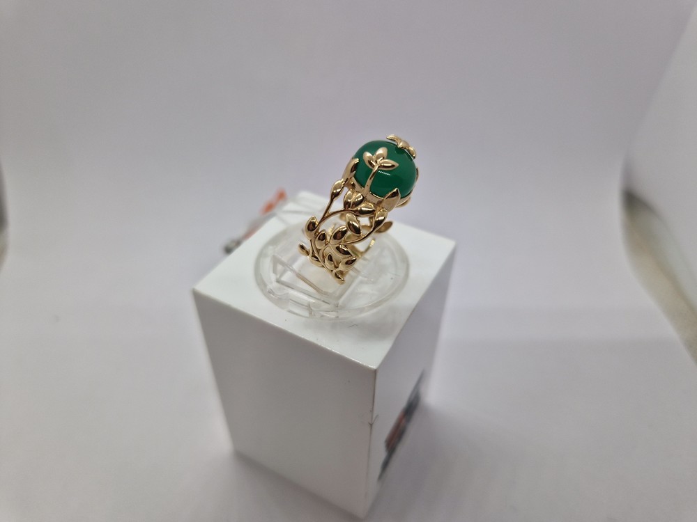 КОЛКМ585 КОЛЬЦО С КАМНЕМ (Au 585)