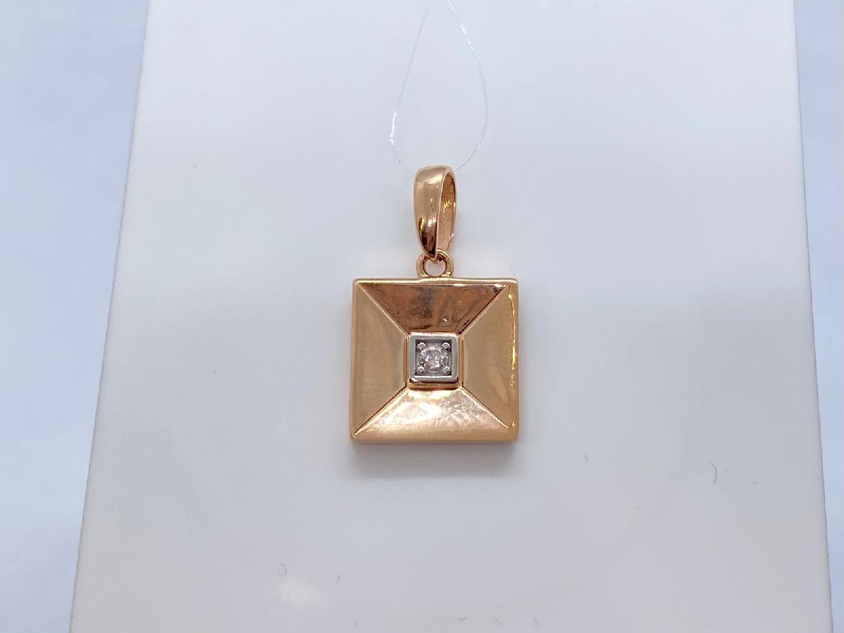 ПОДВЕСКА С КАМНЯМИ (Au 585)