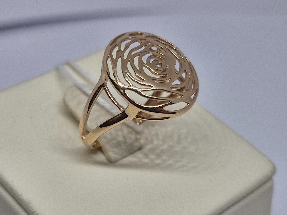 КОЛБКМ585 КОЛЬЦО БЕЗ КАМНЯ (Au 585)