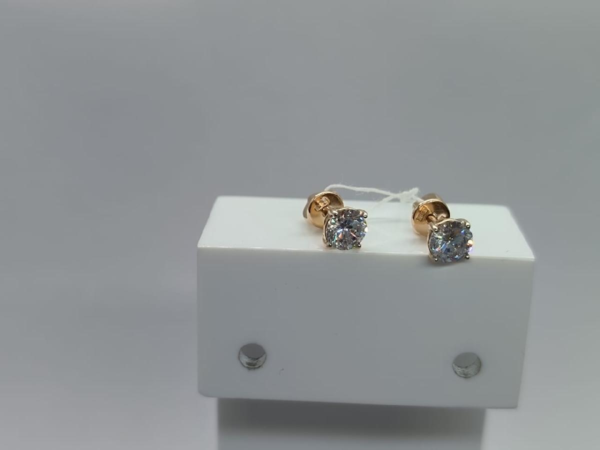 СЕРЬГИ ПУСЕТЫ (Au 585)