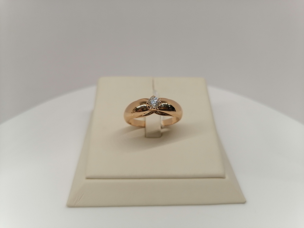 КОЛЬЦО БРИЛЛИАНТ Au 585