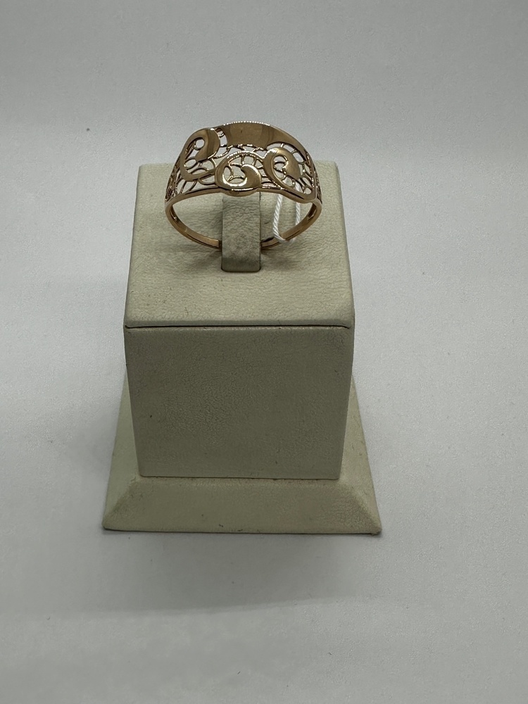 КОЛБКМ585 КОЛЬЦО БЕЗ КАМНЯ (Au 585)