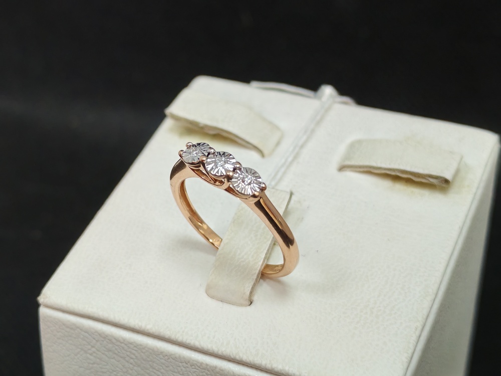 КОЛЬЦО БРИЛЛИАНТ Au 585