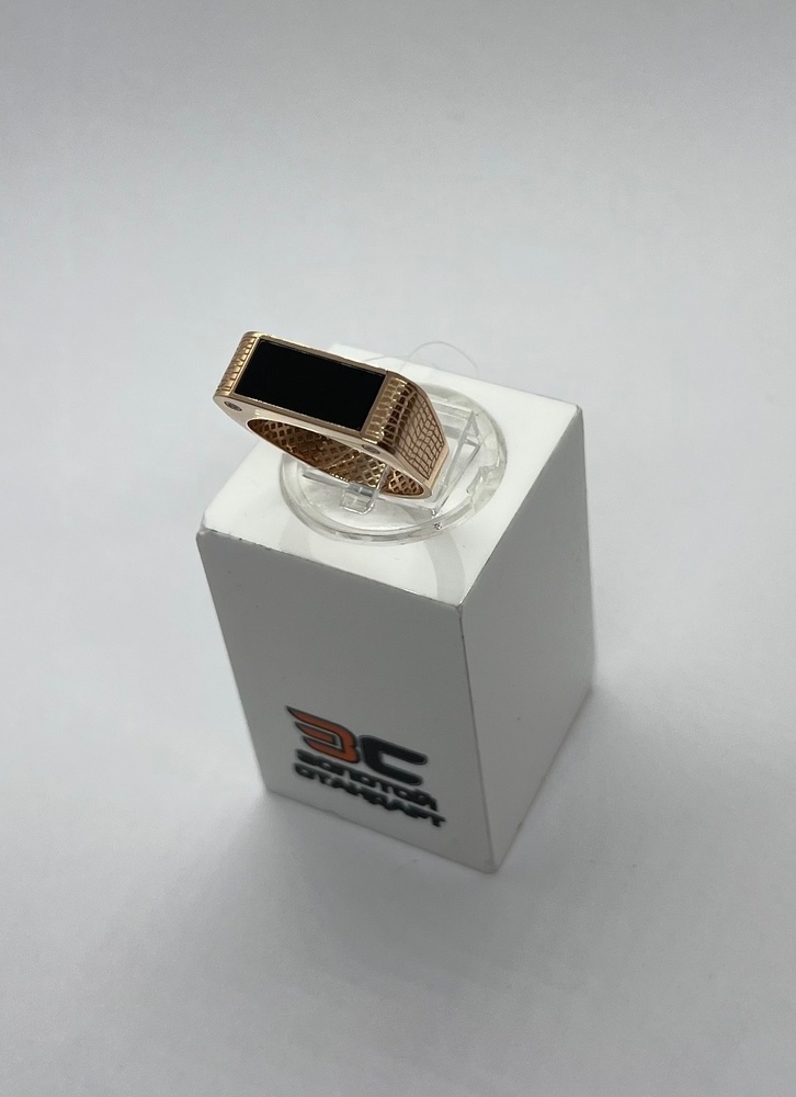 КОЛЬЦО ПЕЧАТКА с камнем (Au 585)