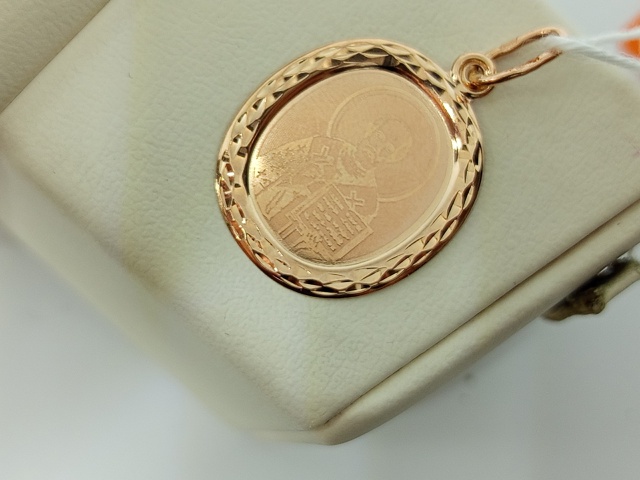 ПОДИБК585 ПОДВЕСКА ИКОНА БЕЗ КАМНЯ (Au 585)