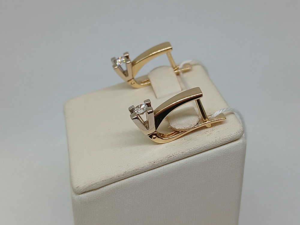 СЕРЬГИ БРИЛЛИАНТ (Au 585)