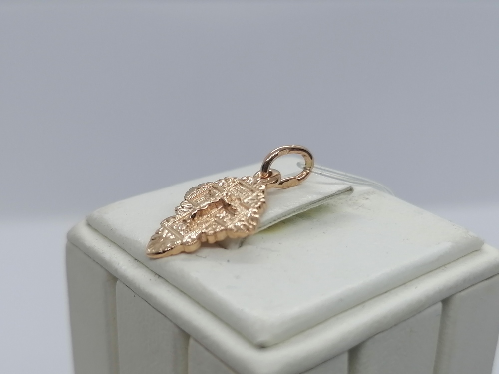 ПОДВЕСКА КРЕСТ без камня (Au 585)