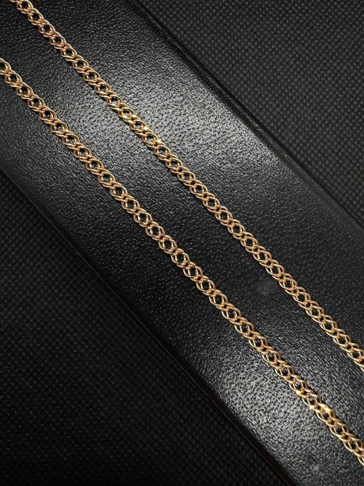 НЦ 12-076ПГ ЦЕПЬ ПУСТОТЕЛАЯ Ромб двойной (Au 585)