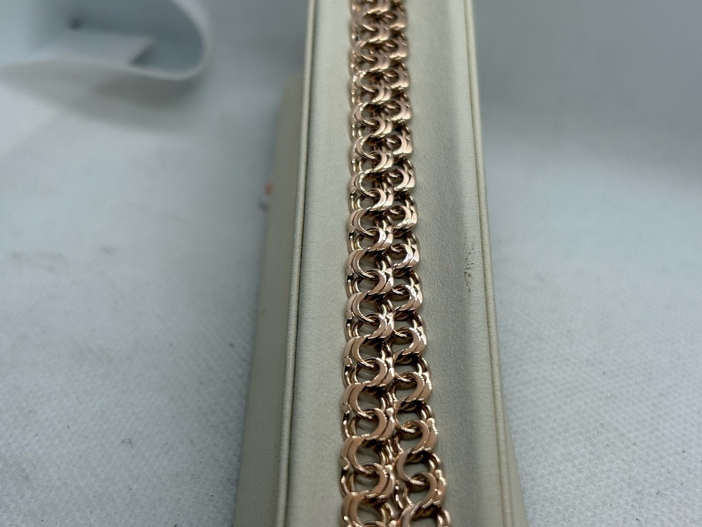 ЦЛБС585 ЦЕПЬ ПОЛНОВЕСНАЯ Бисмарк (Au 585)
