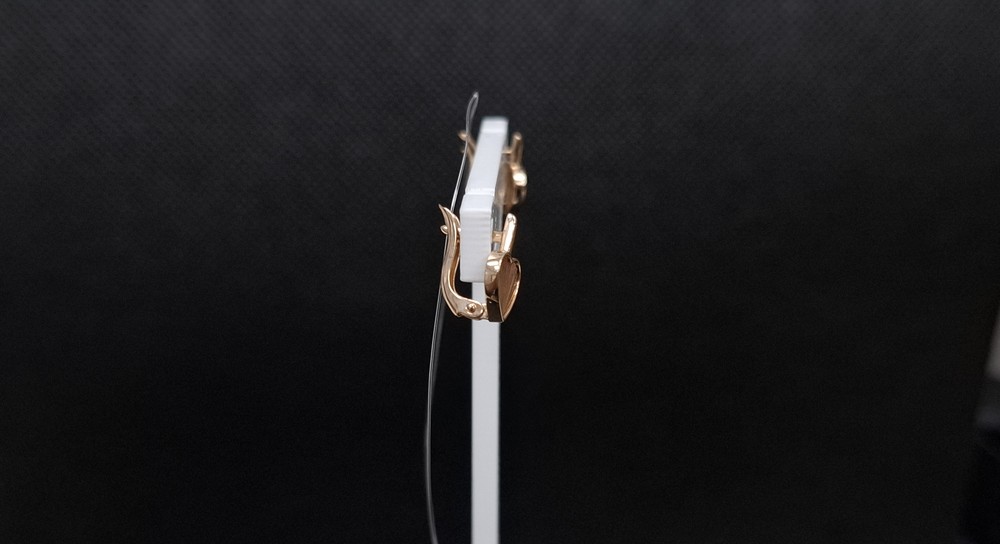 СЕРЬГИ БЕЗ КАМНЯ (Au 585)