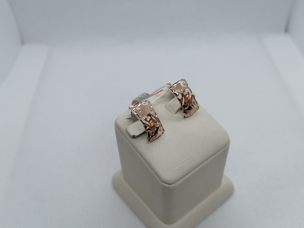 СБКМ585 СЕРЬГИ БЕЗ КАМНЯ (Au 585) СБКМ585 СЕРЬГИ БЕЗ КАМНЯ (Au 585)