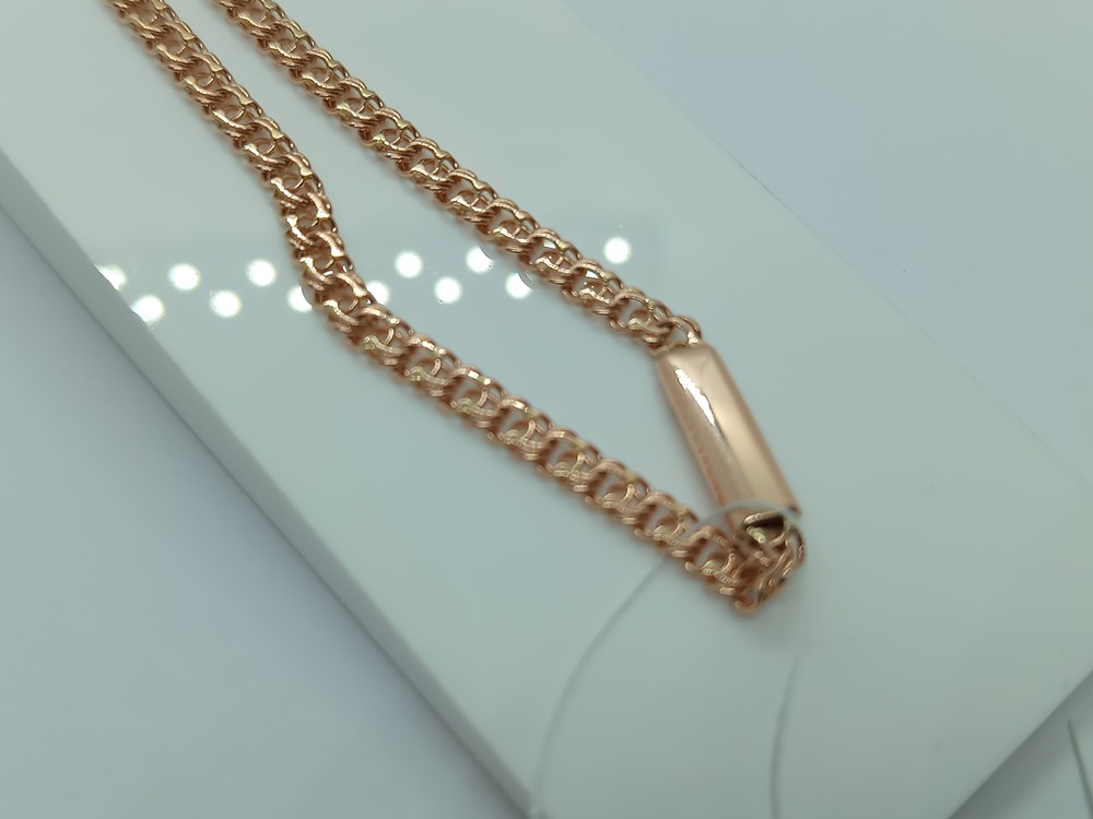 ЦЕПЬ ПОЛНОВЕСНАЯ Бисмарк арбский (Au 585) ЦЕПЬ ПОЛНОВЕСНАЯ Бисмарк арбский (Au 585)