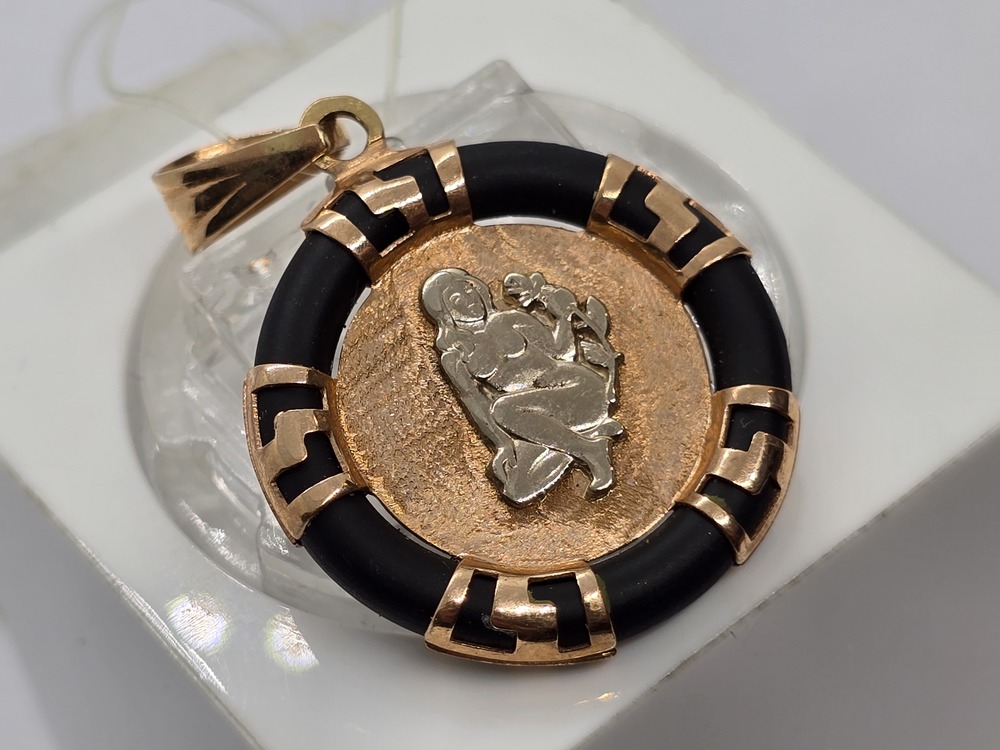 926З ПОДВЕСКА ЗНАК ЗОДИАКА каучук (Au 585)