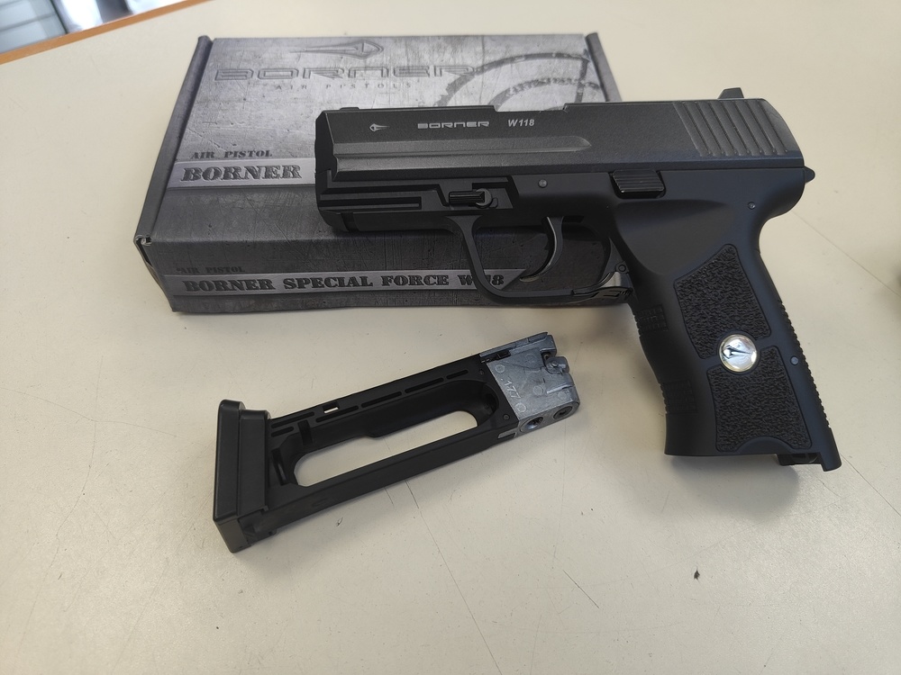 Пистолет пневматический Borner Special Force W118;