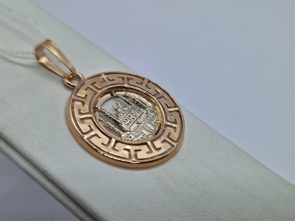 КрСВПМ ПОДВЕСКА МЕЧЕТЬ (Au 585)