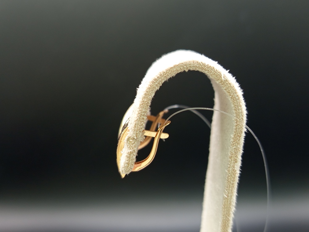 СЕРЬГИ БЕЗ КАМНЯ (Au 585)