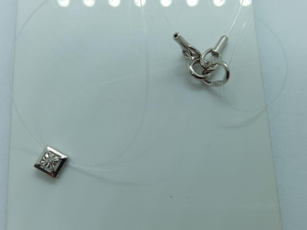 КОЛЬЕ БРИЛЛИАНТ (Ag 925)