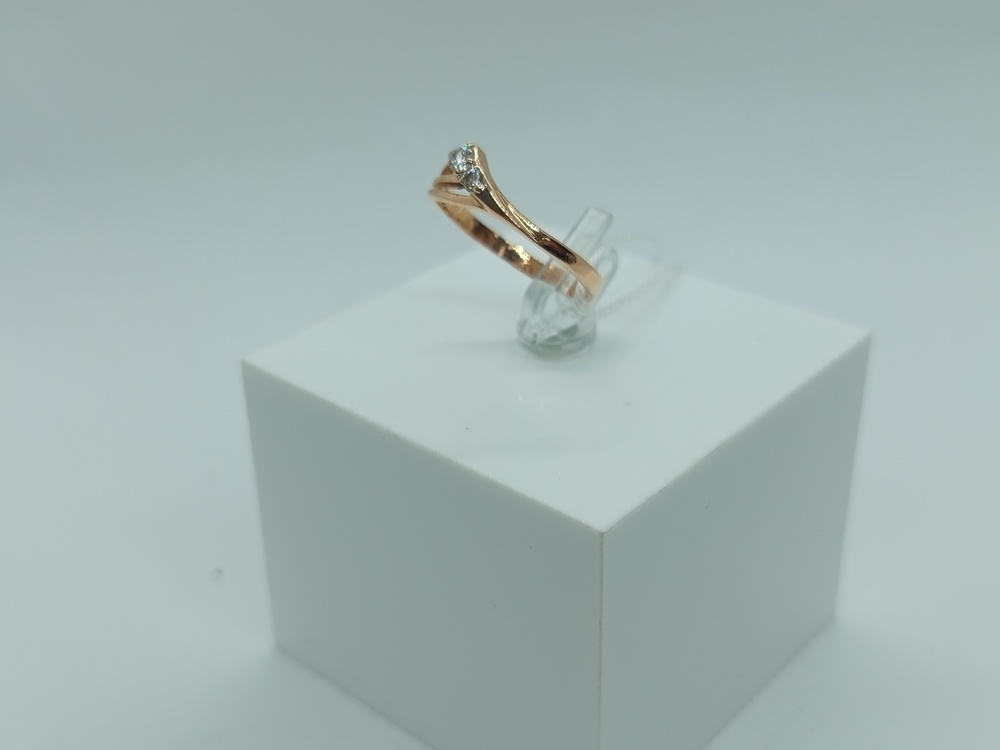 КОЛКМИ585 КОЛЬЦО С КАМНЯМИ (Au 585)
