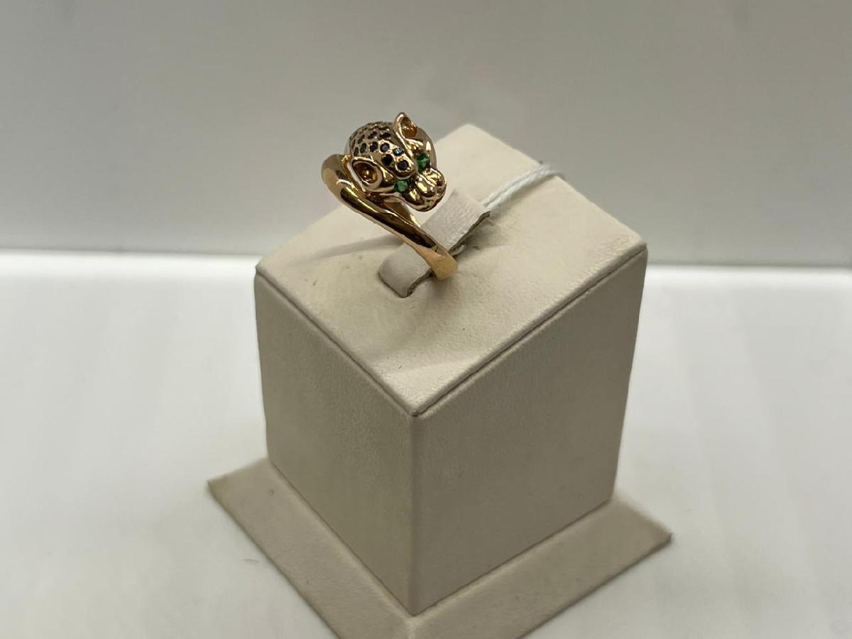 КОЛКМИ585 КОЛЬЦО С КАМНЯМИ (Au 585)