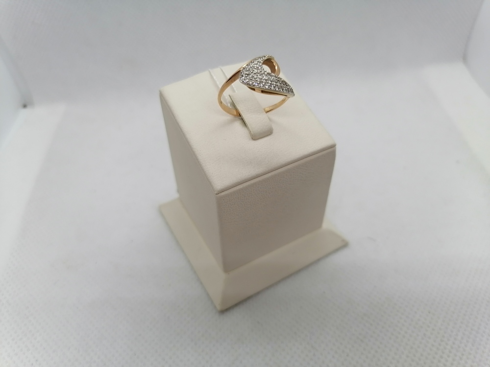 КОЛКМИ585 КОЛЬЦО С КАМНЯМИ (Au 585)