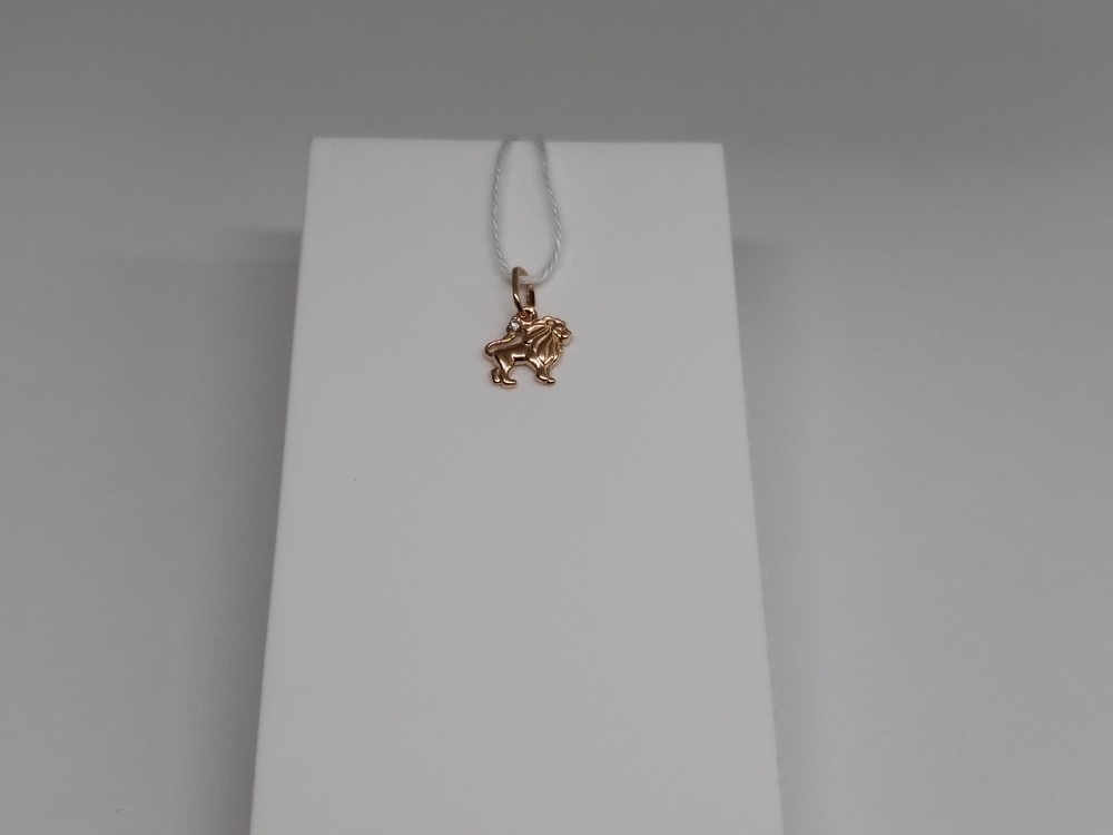 ПОДВЕСКА ЗНАК ЗОДИАКА ЛЕВ Au 585