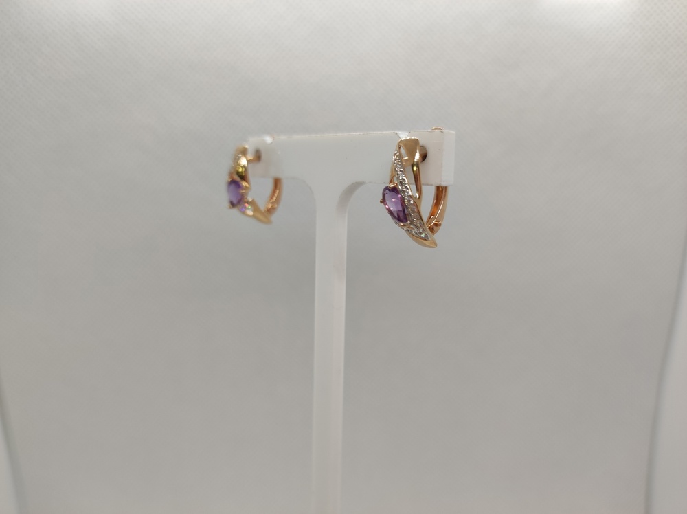 СКМИ585 СЕРЬГИ С КАМНЯМИ (Au 585) СКМИ585 СЕРЬГИ С КАМНЯМИ (Au 585)