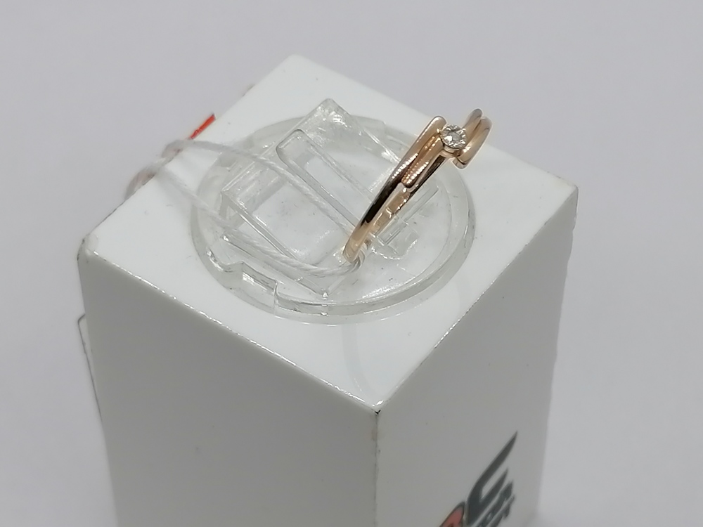 КОЛЬЦО БРИЛЛИАНТ Au 585