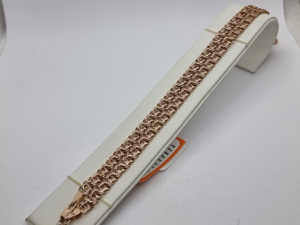 ЦЕПЬ ПОЛНОВЕСНАЯ Бисмарк арабский (Au 585)