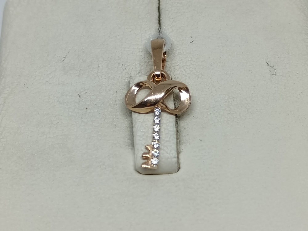 ПОДКМИ585 ПОДВЕСКА С КАМНЯМИ (Au 585)