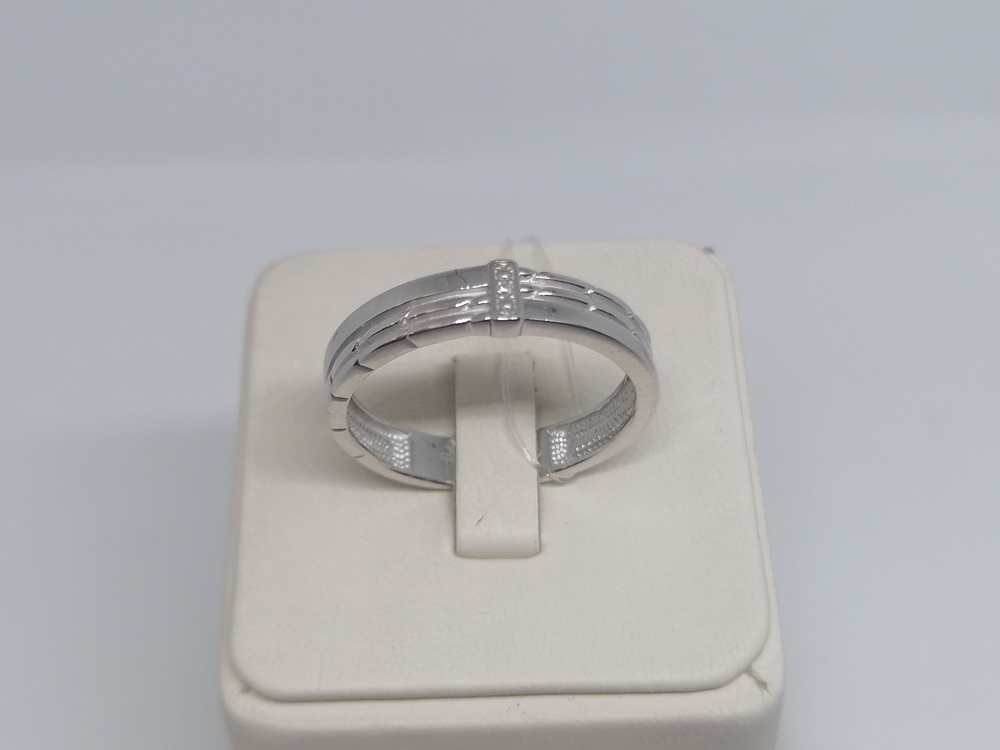 КОЛЬЦО БРИЛЛИАНТ (Ag 925)