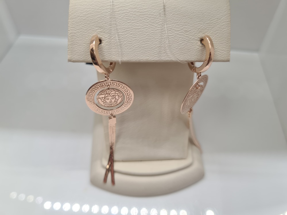 СЕРЬГИ БЕЗ КАМНЯ (Au 585)