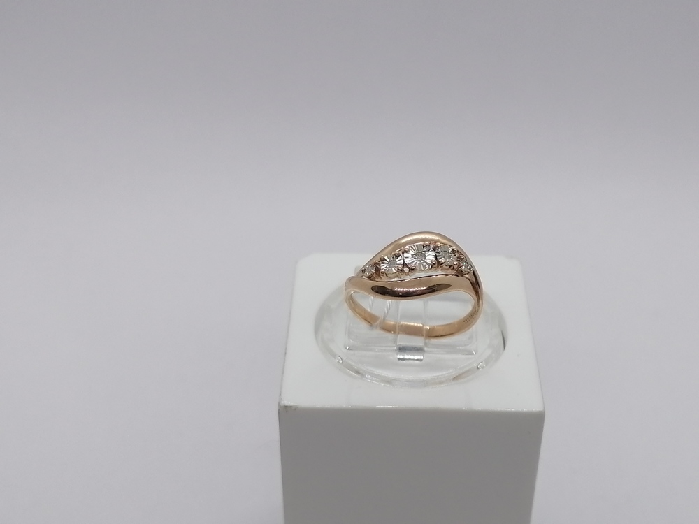 КОЛЬЦО БРИЛЛИАНТ Au 585