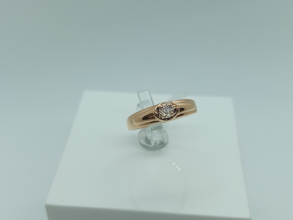 КОЛЬЦО БРИЛЛИАНТ Au 585