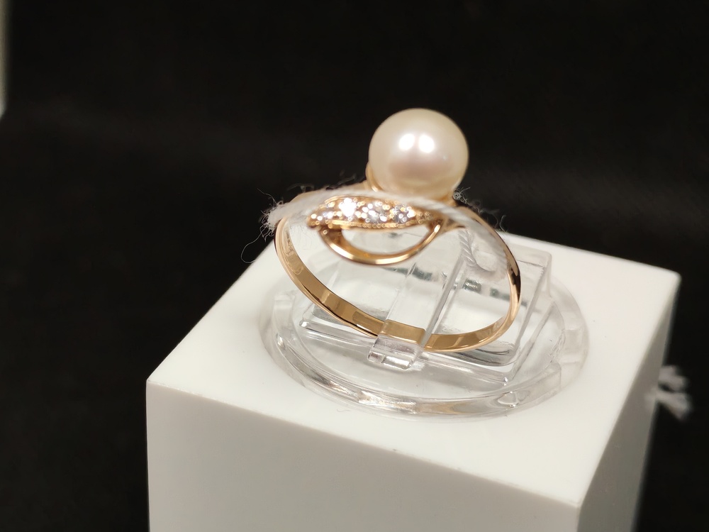 КОЛКМИ585 КОЛЬЦО С КАМНЯМИ (Au 585)