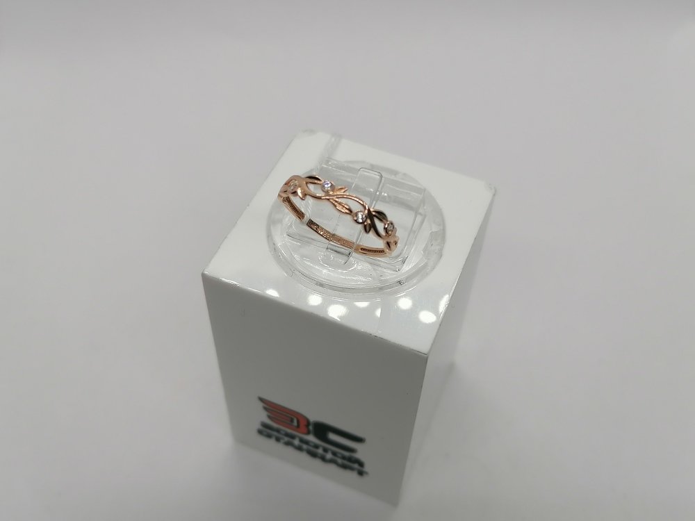 КОЛКМИ585 КОЛЬЦО С КАМНЯМИ (Au 585)