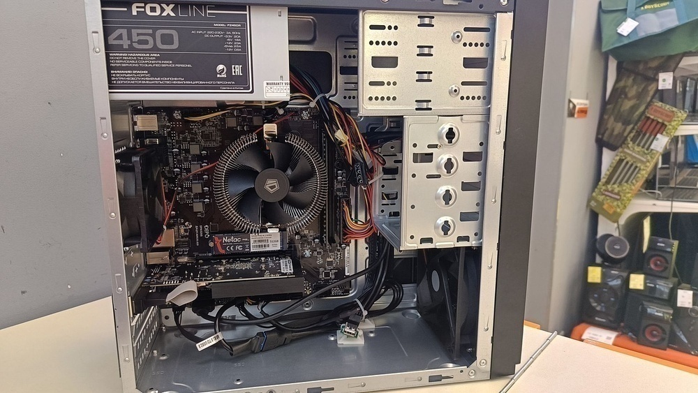 Системный блок DEPO; Ryzen 5 3600, GeForce GT 730, 8 Гб, 512 GB, Нет