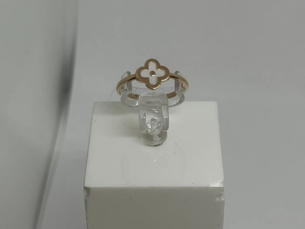 КОЛЬЦО ЭМАЛЬ (Au 585)