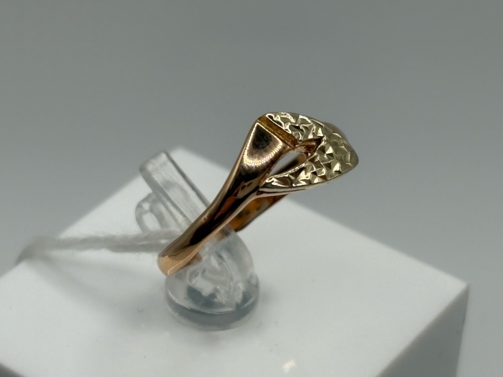 КОЛБКМ585 КОЛЬЦО БЕЗ КАМНЯ (Au 585)