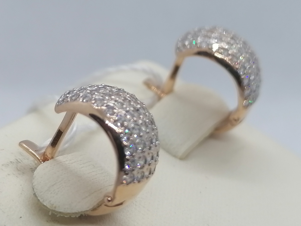 СКМИ585 СЕРЬГИ С КАМНЯМИ (Au 585) СКМИ585 СЕРЬГИ С КАМНЯМИ (Au 585)