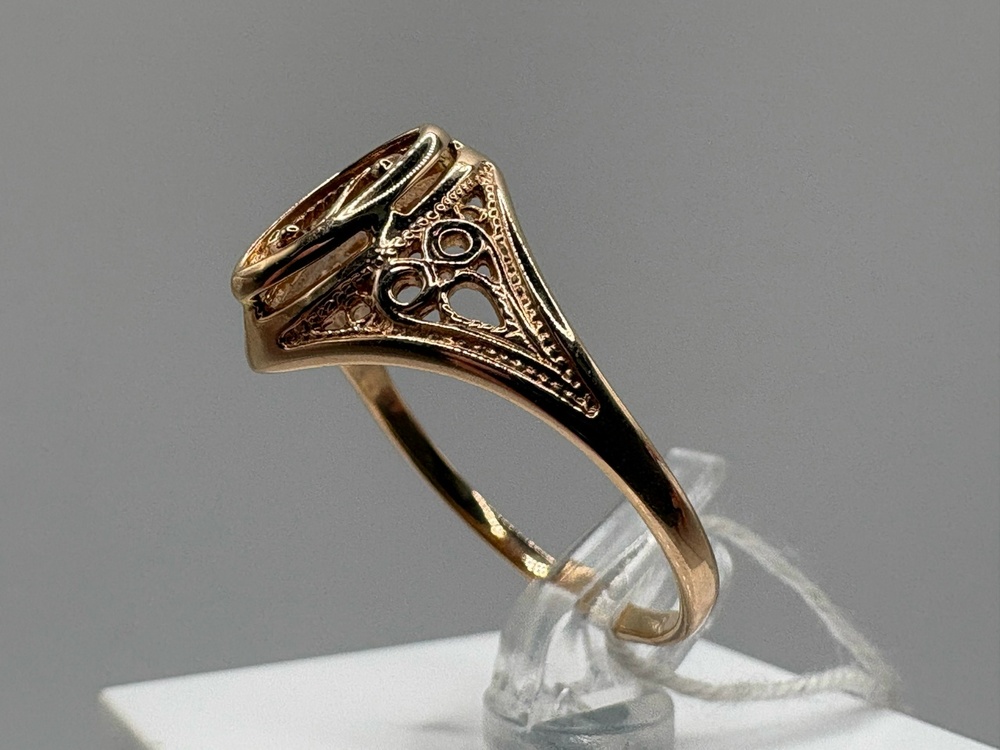 КОЛБКМ585 КОЛЬЦО БЕЗ КАМНЯ (Au 585)