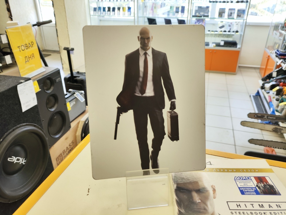 Игра Playstation 4 Hitman Steelbook