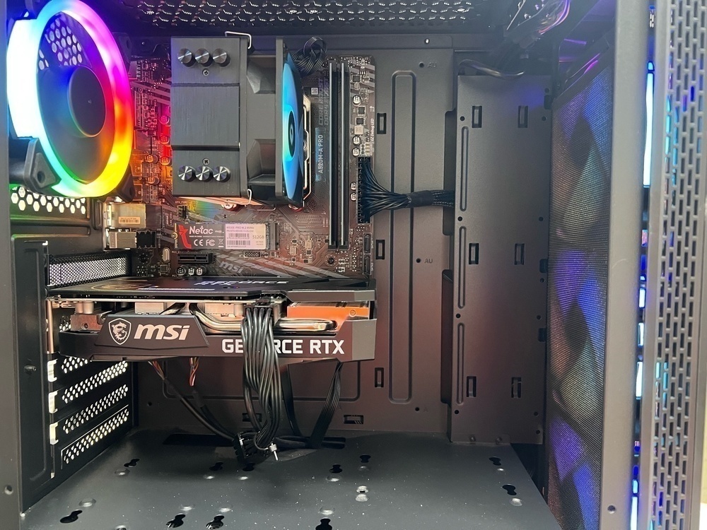 Системный блок Noname; Ryzen 5 3600, GeForce RTX 3050, 16 Гб, 512 GB, 1 Tb