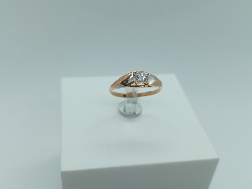 КОЛЬЦО С КАМНЕМ (Au 585)