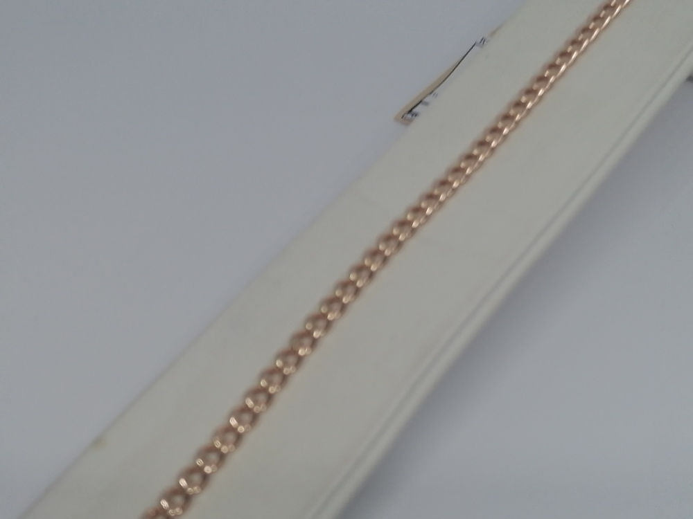 БРАСЛЕТ ПУСТОТЕЛЫЙ Панцирное (Au 585)