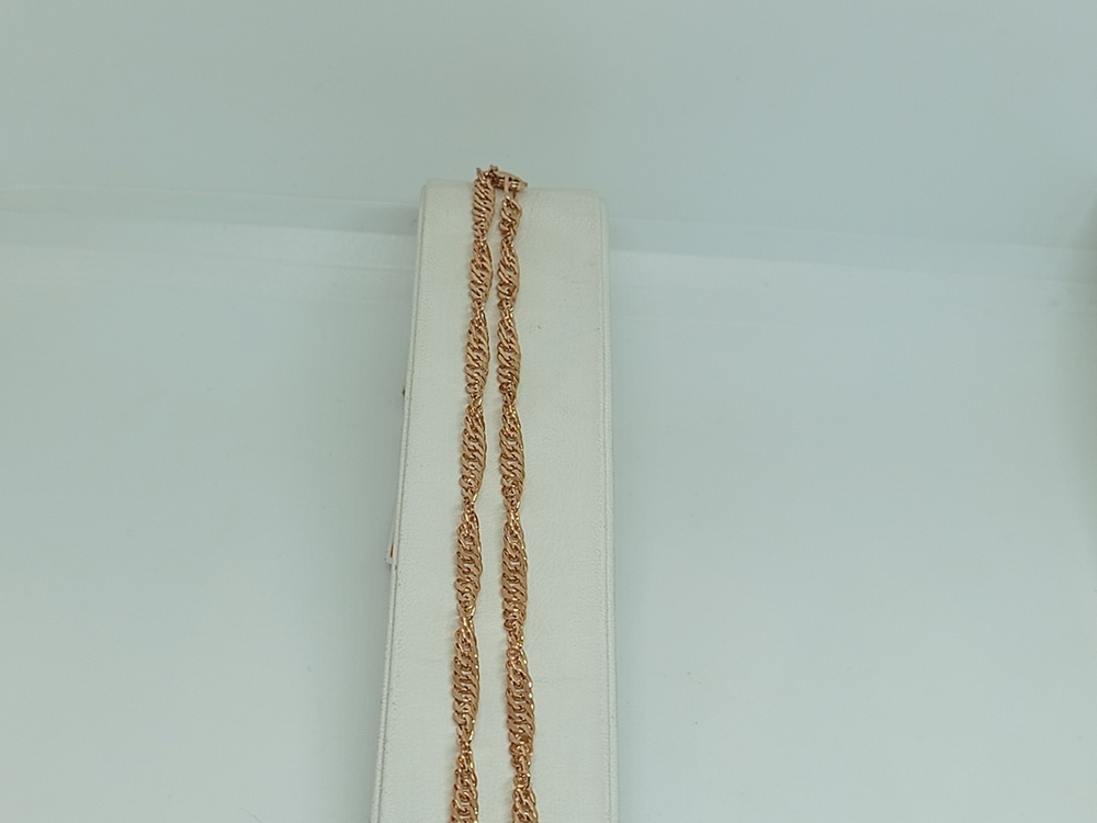 ЦЛСИ585 ЦЕПЬ ПОЛНОВЕСНАЯ Сингапур (Au 585)